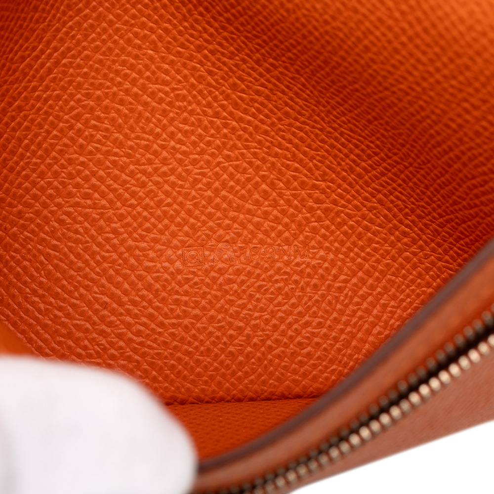 Pre-Loved Hermes Epsom Bearn Soufflet Wallet - Picture 5 of 10